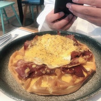 Photo taken at Wafflemeister by Critic on 5/14/2018