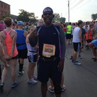 Photo taken at Boilermaker 15K Starting Line by Max L. on 7/14/2013