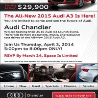 Foto diambil di Audi Chandler oleh Audi Chandler pada 4/1/2014