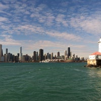 Photo taken at Chicago Harbor Lighthouse by Amanda S. on 11/7/2013