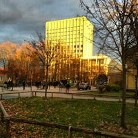 Photo taken at KIT Bibliothek by Ali K. on 12/1/2012