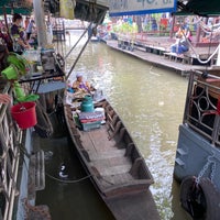Photo taken at Taling Chan Floating Market by Allan B. on 11/26/2022