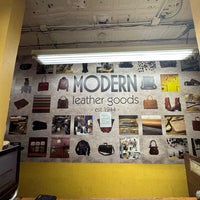 Photo taken at Modern Leather Goods &amp;amp; Repair by @tessa H. on 5/1/2023