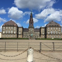 Photo taken at Christiansborg Slot by Marina on 5/10/2015