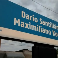 Photo taken at Estación Darío Santillán y Maximiliano Kosteki (ex Avellaneda) [Línea Roca] by Damian P. on 10/15/2014