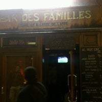 Photo taken at Bar des Familles by de_la_C on 2/27/2013