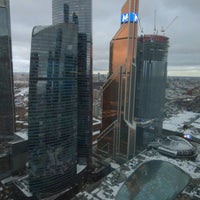 Photo taken at Naberezhnaya Tower by Alexandra P. on 12/18/2021