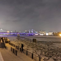 Photo taken at Причал «Крымский мост» by Alexandra P. on 12/31/2021