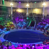 Photo taken at Nikulin Moscow Circus on Tsvetnoi Boulevard by Svetlana on 12/22/2015