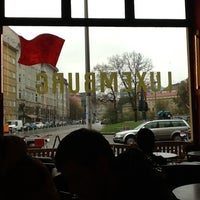 Photo taken at Cafe Luxemburg by Dusya P. on 11/1/2012