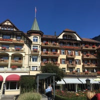 Photo taken at Hotel Victoria Lauberhorn by Hülya T. on 9/10/2016