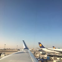 Photo taken at Frankfurt Airport (FRA) by Ben S. on 10/10/2018