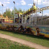 Photo taken at Луна-парк «Карусель» by Dasha K. on 4/27/2014