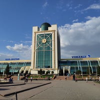 Photo taken at Astana Train Station by maya on 8/11/2019