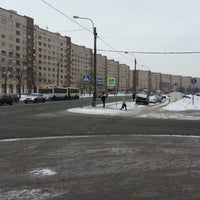 Photo taken at Остановка «Улица Козлова» by Alexander P. on 1/16/2013