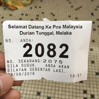Pejabat Pos Durian Tunggal 2 Tips From 224 Visitors