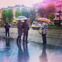 Photo taken at остановка АлтГТУ by Сергей on 5/15/2013