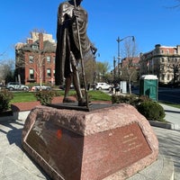 Photo taken at Mahatma Gandhi Statue by Randy on 3/26/2023