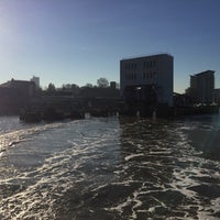 Photo taken at Woolwich Ferry South Pier by Jeroen H. on 12/29/2016