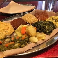 Photo taken at Meskerem Ethiopian Restaurant by Paula B. on 7/18/2018