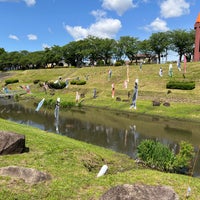Photo taken at 運河水辺公園 by とめ on 4/30/2022