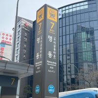 Photo taken at Myeong-dong Stn. by Marcus on 2/27/2024