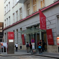Photo taken at Musik und Kunst Privatuniversität der Stadt Wien by Elle on 10/10/2018