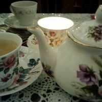 Photo taken at Miss Molly&amp;#39;s Tea Room by Kim T. on 12/9/2012