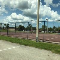 Photo taken at Homestead ARB Tennis Courts by Raj T. on 6/5/2018
