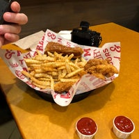 Photo taken at Raising Cane&amp;#39;s Chicken Fingers by Raj T. on 12/24/2017