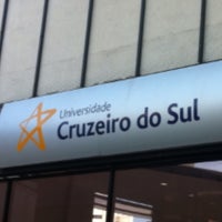 Photo taken at Universidade Cruzeiro do Sul - Campus Liberdade by Nalfranio S. on 2/24/2013