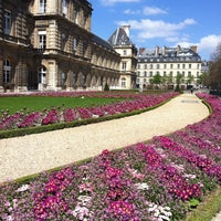 Photo taken at Luxembourg Garden by Marisa O. on 4/20/2013