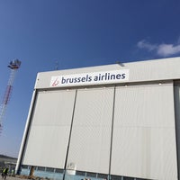 Photo taken at Hangar 41 - Brussels Airlines by Karel U. on 3/24/2018