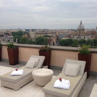 Photo taken at Gran Meliá Rome by Anna on 5/10/2013