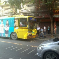 Photo taken at BMTA Bus Stop Ban Mai by kittisak k. on 9/26/2012