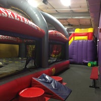Photo taken at BounceU by Victor B. on 6/16/2017