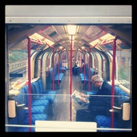 Photo taken at Central Line Train Ealing Broadway - Epping Forest by Pete R. on 9/21/2012