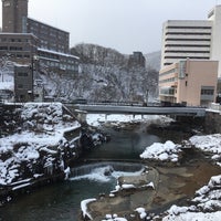 Photo taken at Jozankei Onsen by Kazuyuki K. on 12/28/2023