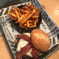 Photo taken at The Works Gourmet Burger Bistro by JDH on 8/4/2018