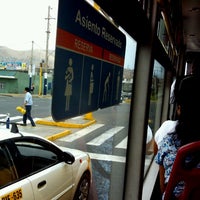 Paradero Villa El Salvador AS 04 Servicio Alimentador Metropolitano