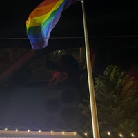 Photo taken at Castro Pride Flag Pole by Ha D. on 3/26/2023