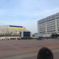 Photo taken at Площа Знань by Синичка . on 9/1/2018