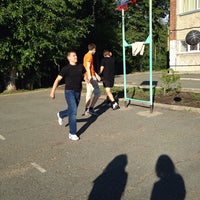 Photo taken at Площадка У Школы #16 by Мороз on 7/8/2014