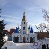 Photo taken at Покровский кафедральный собор by Michael D. on 1/2/2013