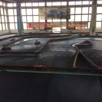 Photo taken at Karting Arena Zagreb by Jolien D. on 7/16/2017