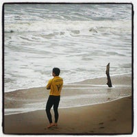 Photo taken at Praia do Ervino by Mirella P. on 7/20/2013