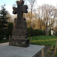 Photo taken at Смоленское армянское кладбище by Arina K. on 5/9/2013
