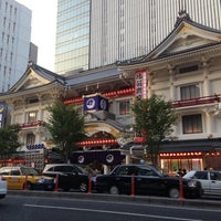 Photo taken at Kabukiza Theatre by Hidetaka O. on 4/18/2013