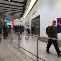 Photo taken at Arrivals Hall by Simon L. on 6/5/2019