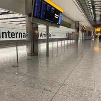 Photo taken at T5 Arrivals Hall by Simon L. on 12/8/2020